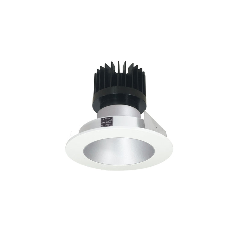 Nora Lighting NIO-4RNDC30XHZMPW/HL Reflector Non-Adjustable Trim, Haze Reflector / Matte Powder White Flange