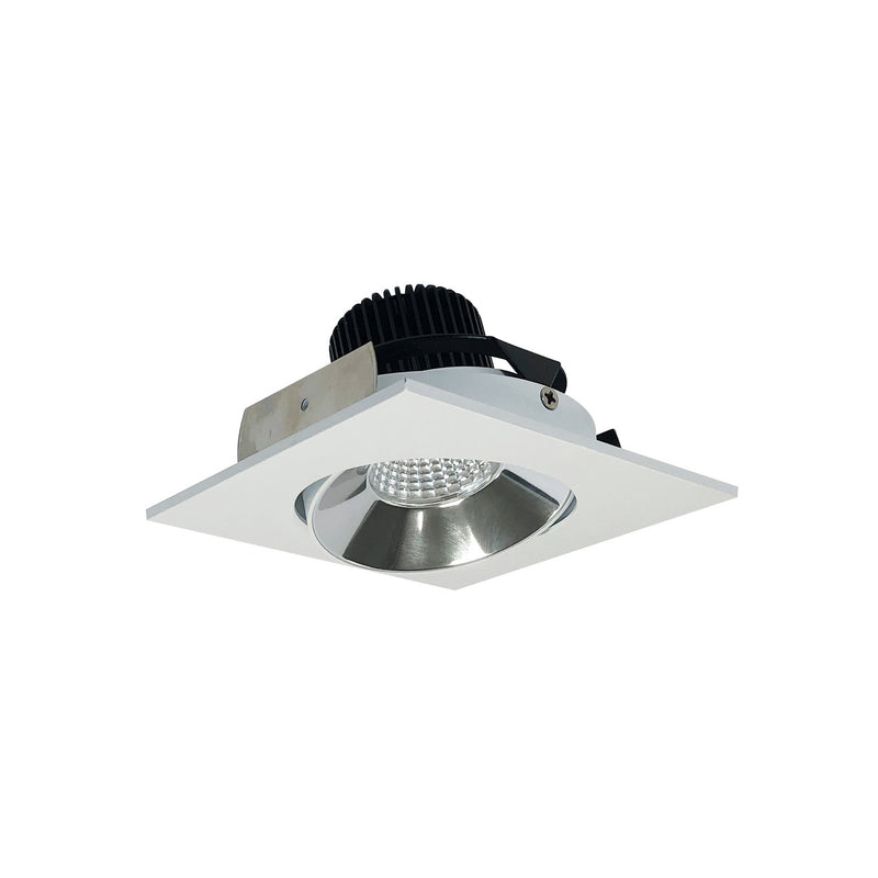 Nora Lighting NIO-4SC35XCMPW/10 LED Reflector, Specular Clear Reflector / Matte Powder White Flange