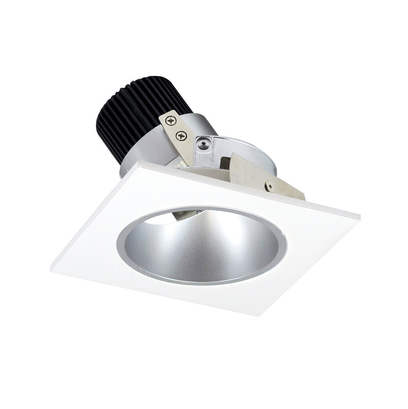 Nora Lighting NIO-4SD30QMPW LED Adjustable Reflector, Matte Powder White Reflector / Matte Powder White Flange