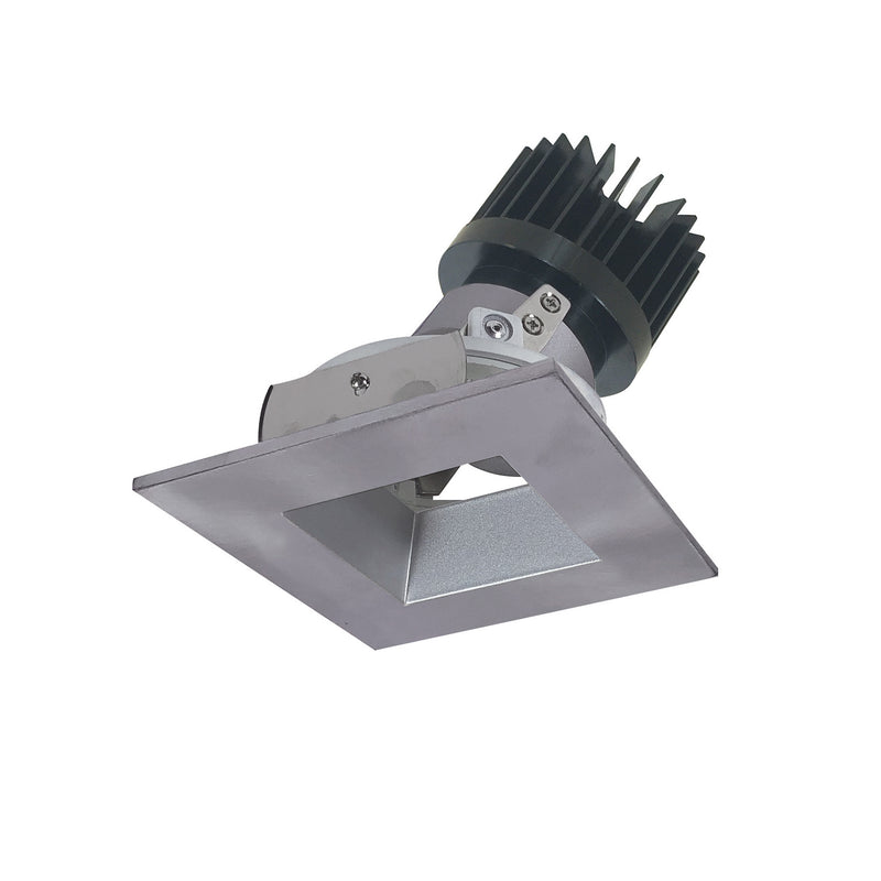 Nora Lighting NIO-4SDSQ27XHN/HL Adjustable Trim, Haze Reflector / Natural Metal Flange