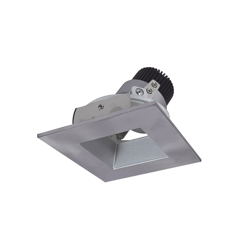 Nora Lighting NIO-4SDSQ35QHN LED Adjustable Reflector, Haze Reflector / Natural Metal Flange