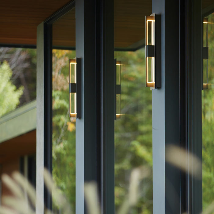 Hubbardton Forge 306425-LED-78-ZM0333 LED Outdoor Wall Sconce, Coastal Burnished Steel