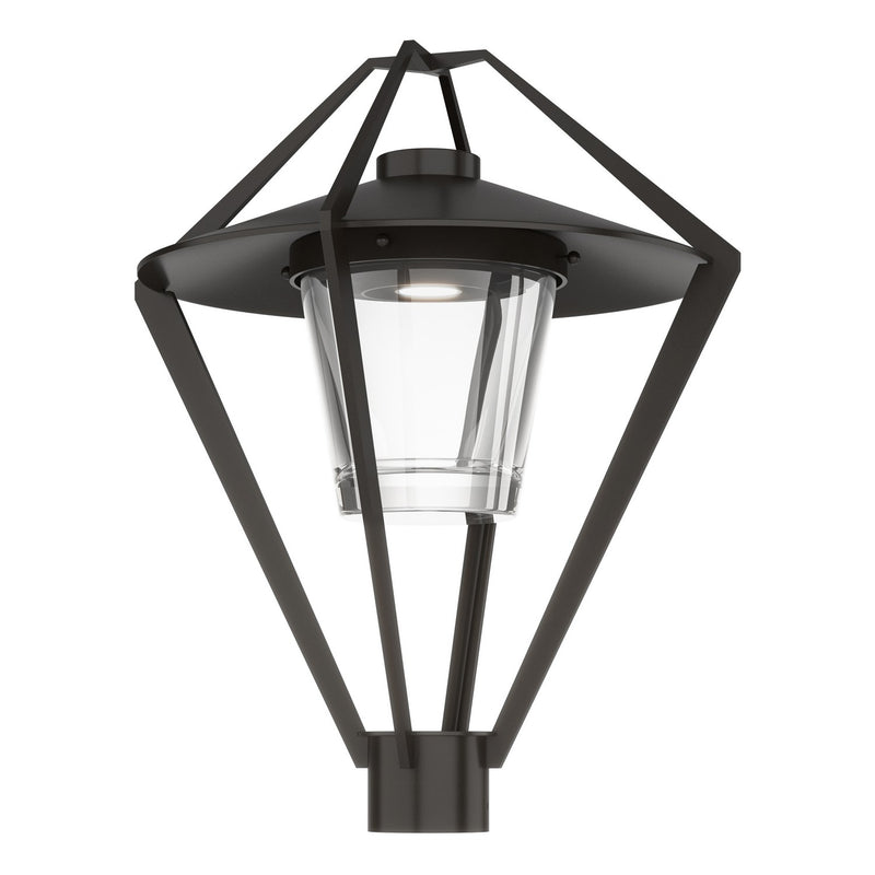 Hubbardton Forge 342651-SKT-14-ZM0727 One Light Outdoor Post Mount, Coastal Oil Rubbed Bronze