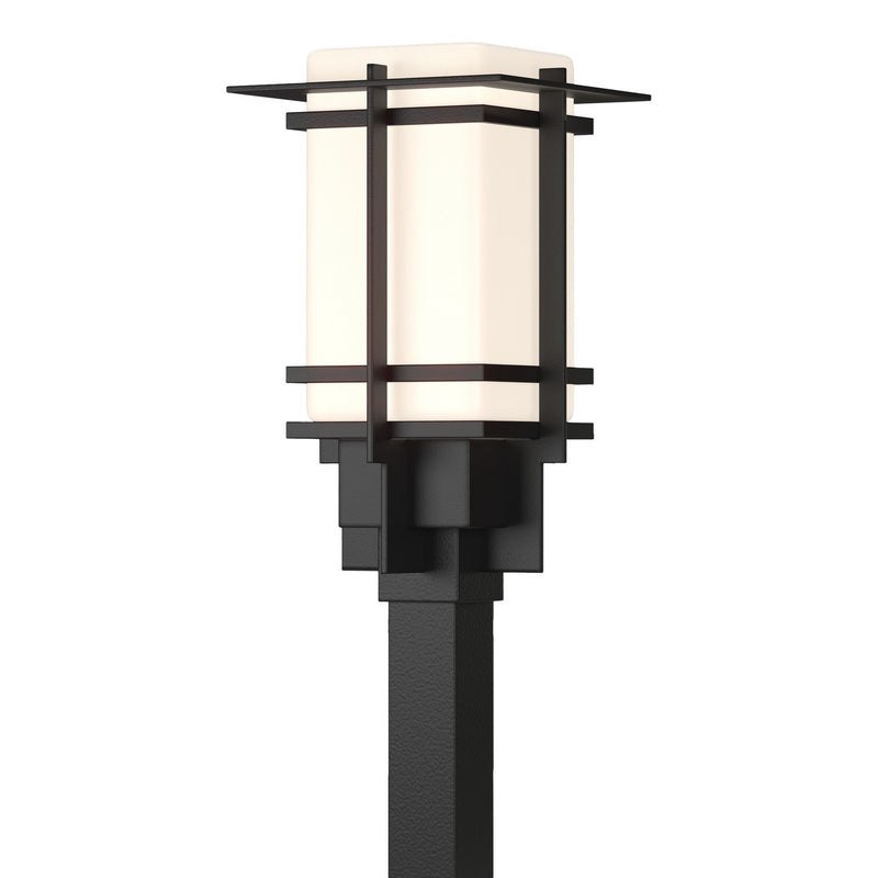 Hubbardton Forge 346011-SKT-80-GG0076 One Light Outdoor Post Mount, Coastal Black