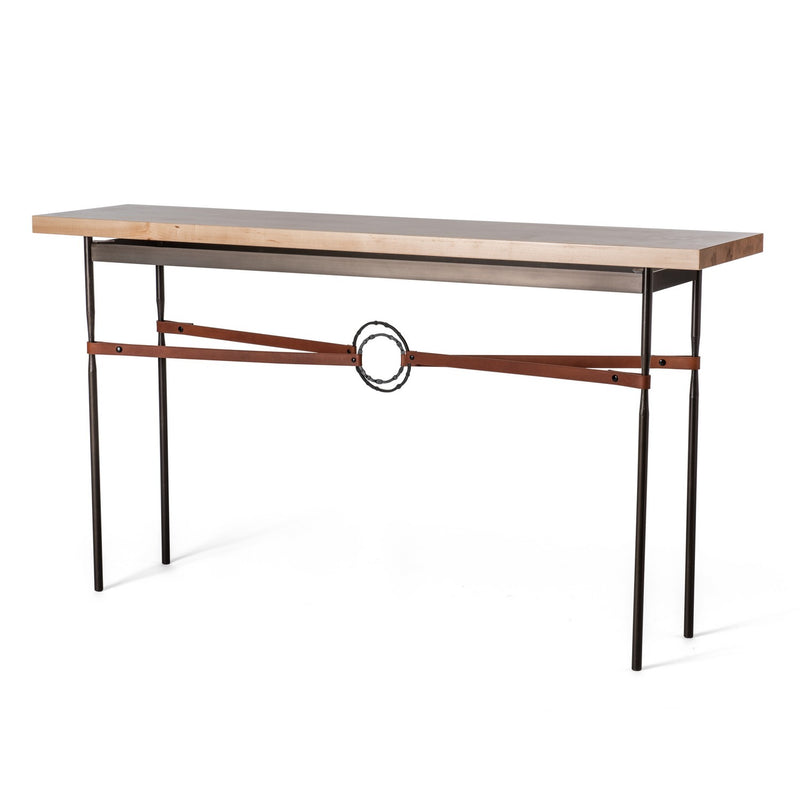 Hubbardton Forge 750120-07-07-LC-M1 Console Table, Dark Smoke