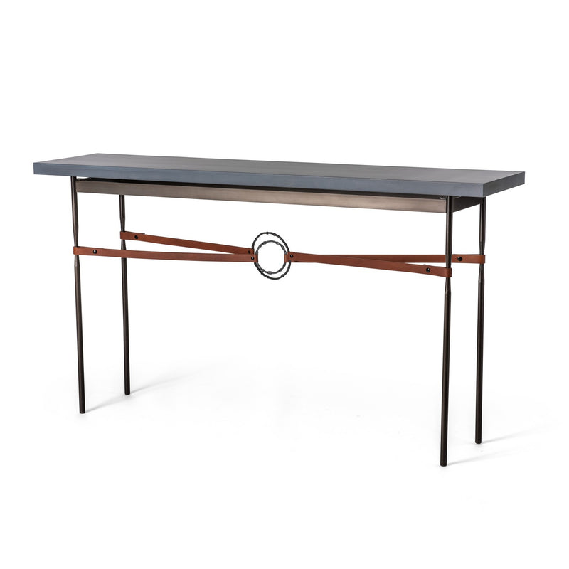 Hubbardton Forge 750120-07-07-LC-M2 Console Table, Dark Smoke