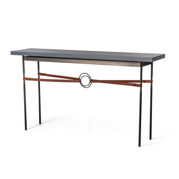 Hubbardton Forge 750120-07-07-LC-M2 Console Table, Dark Smoke