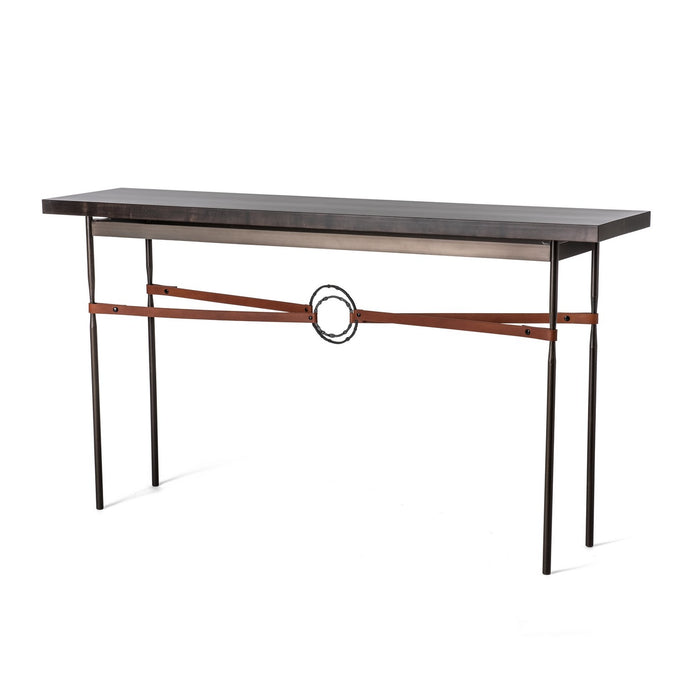 Hubbardton Forge 750120-07-07-LC-M3 Console Table, Dark Smoke