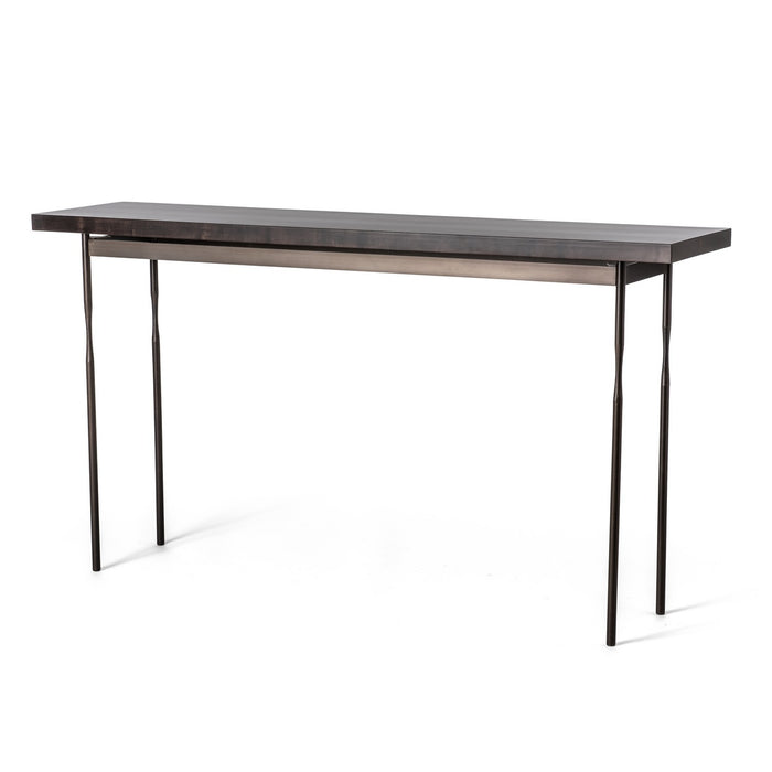 Hubbardton Forge 750121-07-M3 Console Table, Dark Smoke