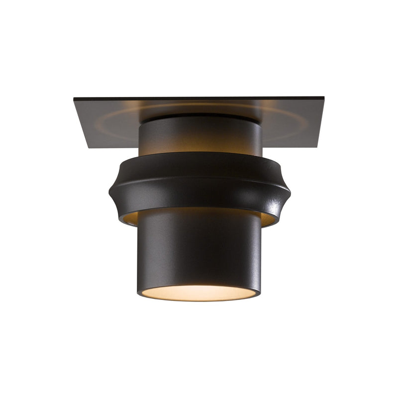 Hubbardton Forge 364903-SKT-14 One Light Outdoor Semi-Flush Mount, Coastal Oil Rubbed Bronze