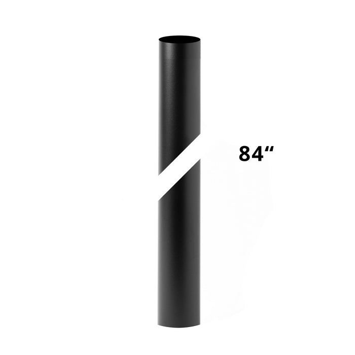 Hubbardton Forge 390272-80 Outdoor Post, Coastal Black