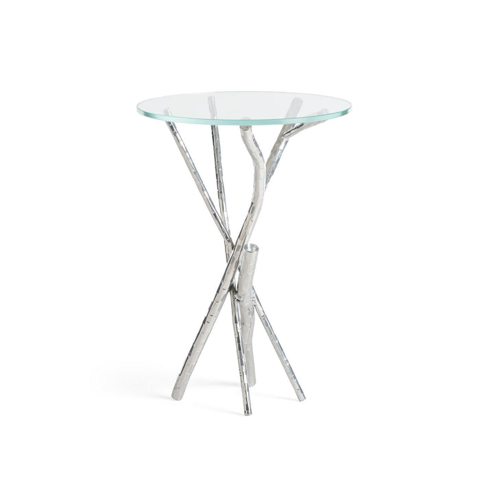 Hubbardton Forge 750110-85-VA0715 Accent Table, Sterling