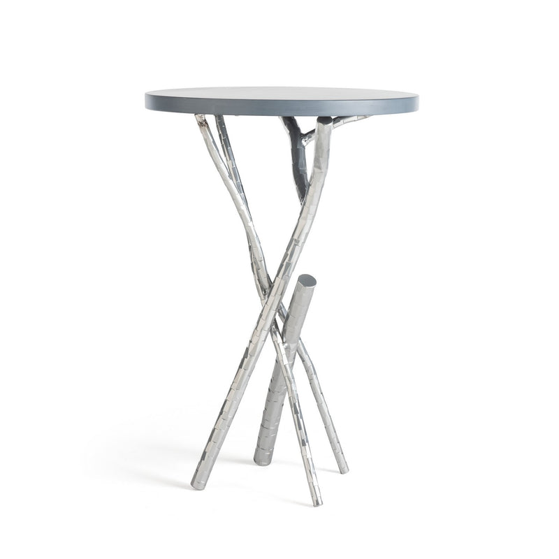 Hubbardton Forge 750111-85-M2 Accent Table, Sterling