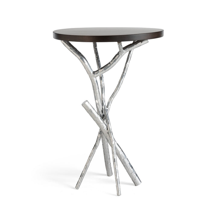 Hubbardton Forge 750111-85-M3 Accent Table, Sterling