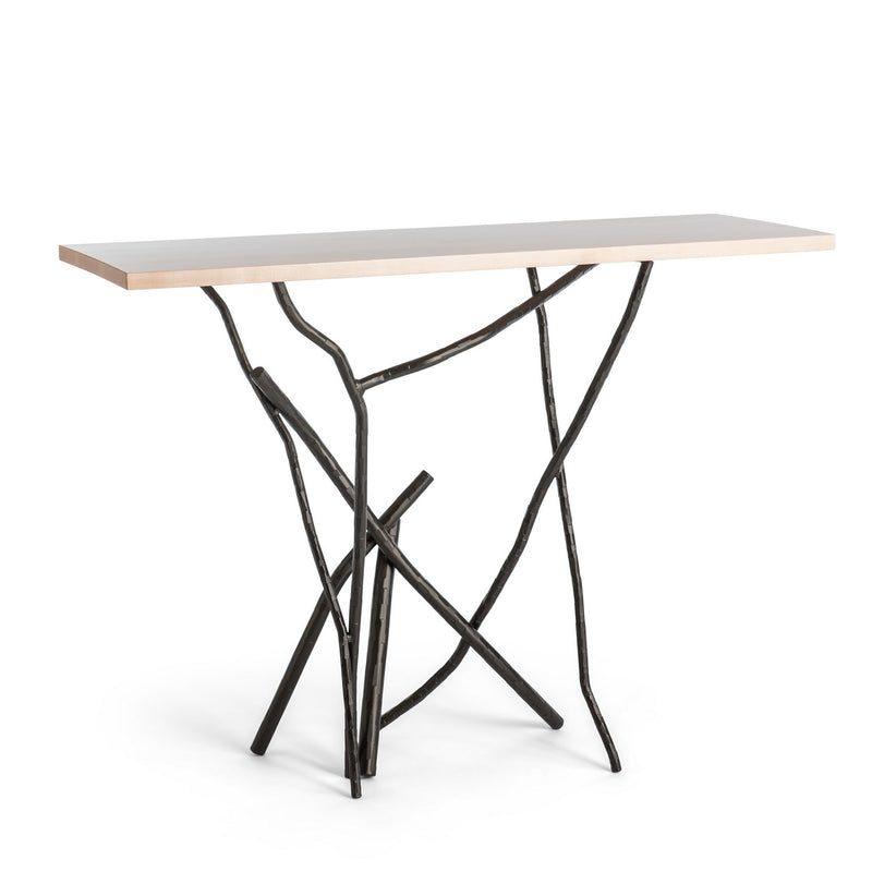 Hubbardton Forge 750113-07-M1 Console Table, Dark Smoke