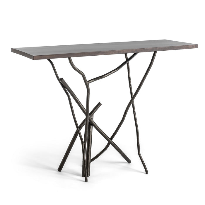 Hubbardton Forge 750113-07-M3 Console Table, Dark Smoke