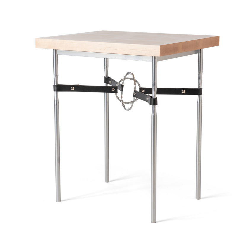 Hubbardton Forge 750114-85-85-LK-M1 Side Table, Sterling