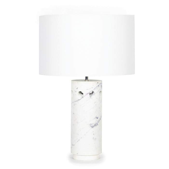 Regina Andrew 13-1596 One Light Table Lamp, White