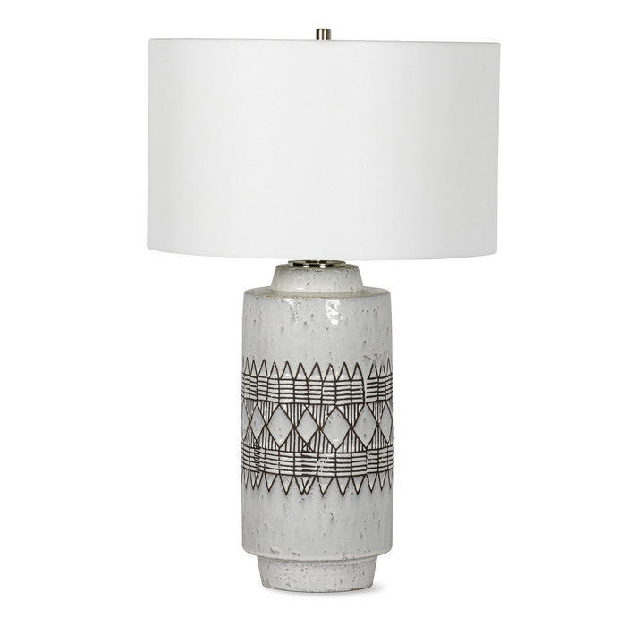 Regina Andrew 13-1598 One Light Table Lamp, White