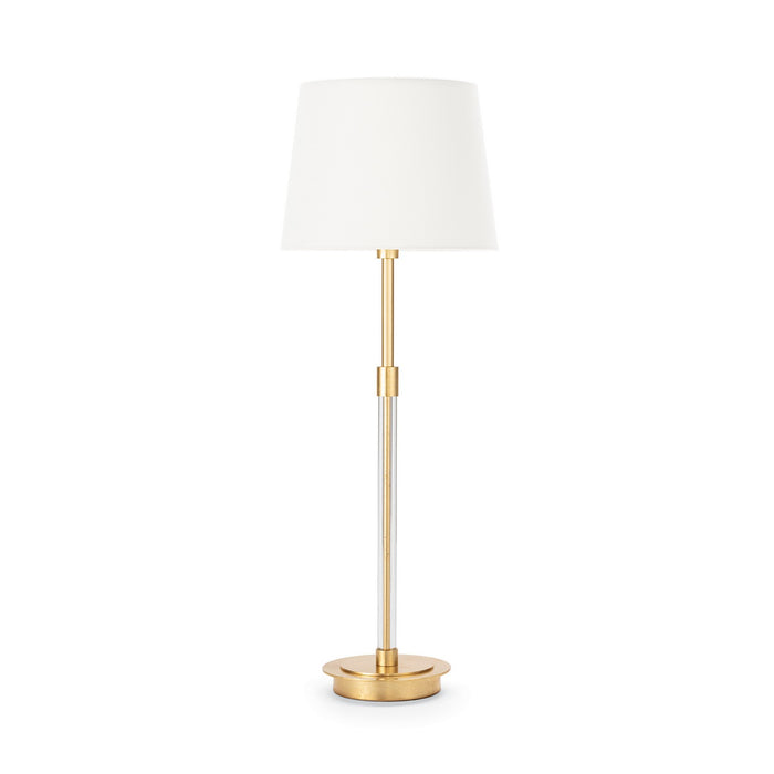 Regina Andrew 13-1623 One Light Buffet Lamp, Gold Leaf