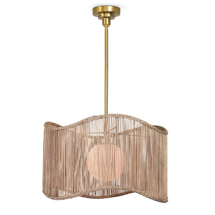 Regina Andrew 16-1403NAT One Light Pendant, Natural