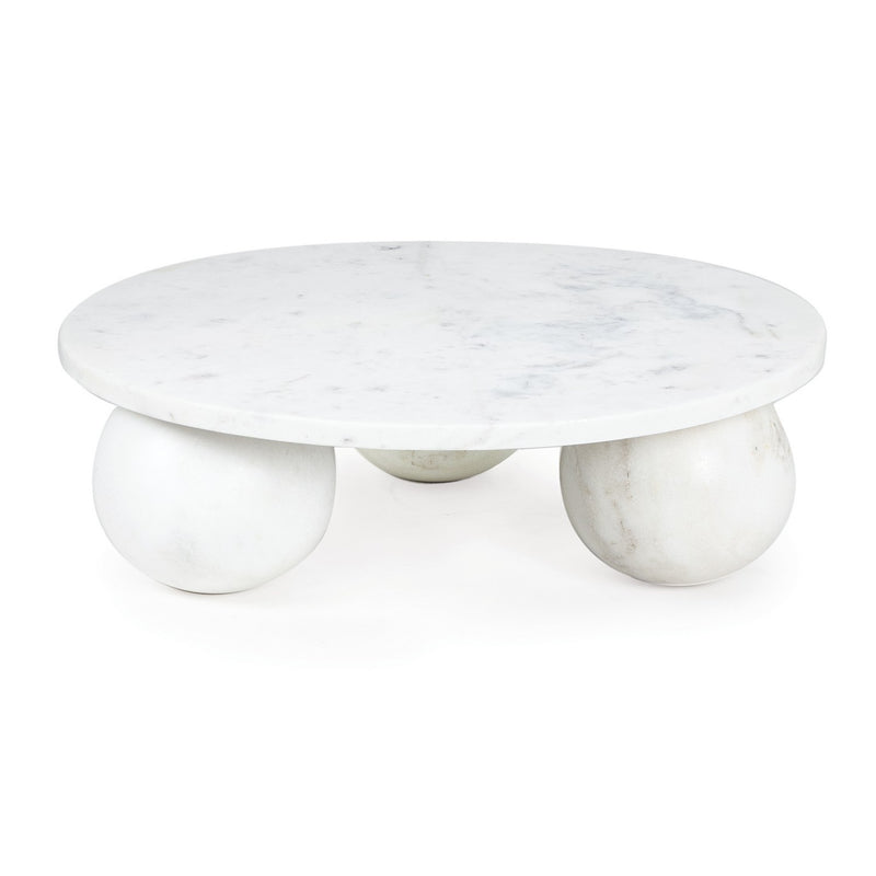 Regina Andrew 20-1535WT Marble Plate, White