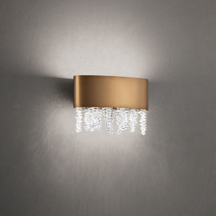 Schonbek S3510-700O LED Wall Sconce, Aged Brass