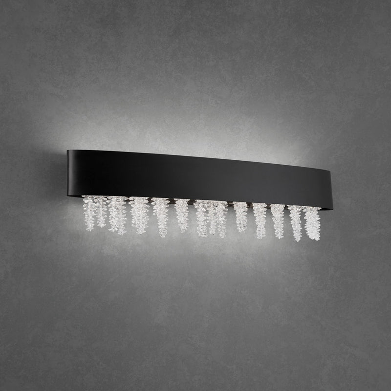 Schonbek S3527-18O LED Bath Vanity, Black