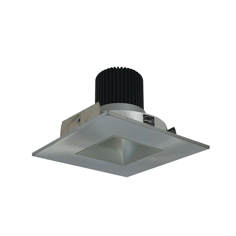Nora Lighting NIO-4SNDSQ27QHN LED Reflector, Haze Reflector / Natural Metal Flange