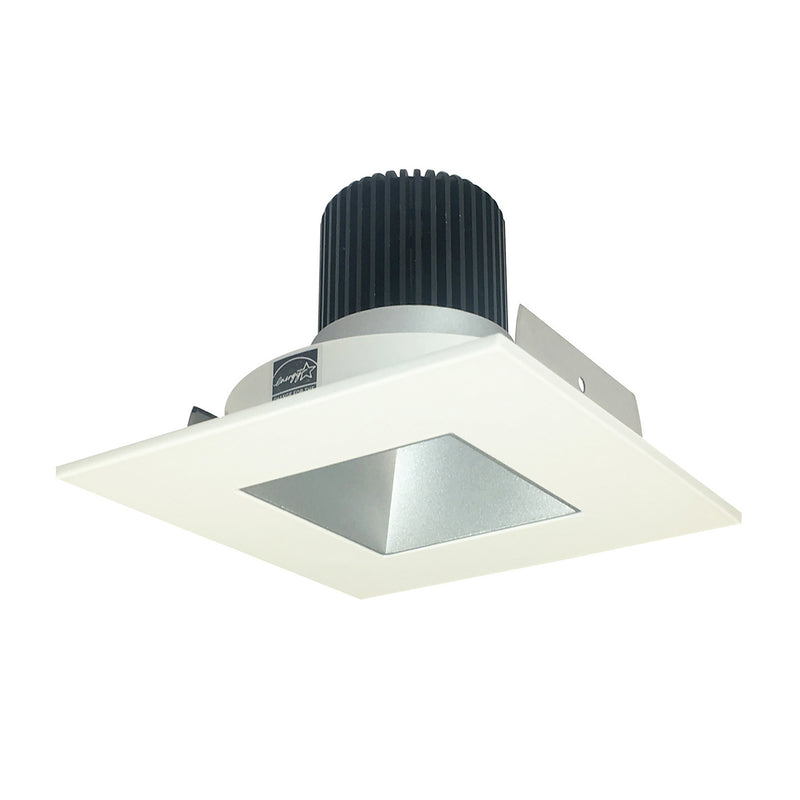 Nora Lighting NIO-4SNDSQ30QHW LED Reflector, Haze Reflector / White Flange