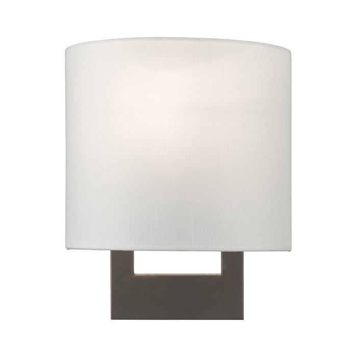 Livex Lighting 42400-07 One Light Wall Sconce, Bronze