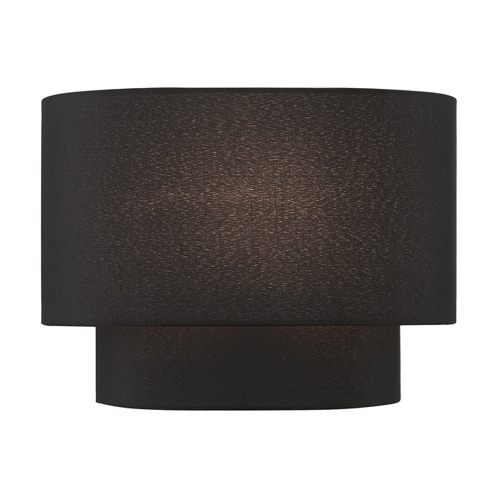 Livex Lighting 50275-04 One Light Wall Sconce, Black