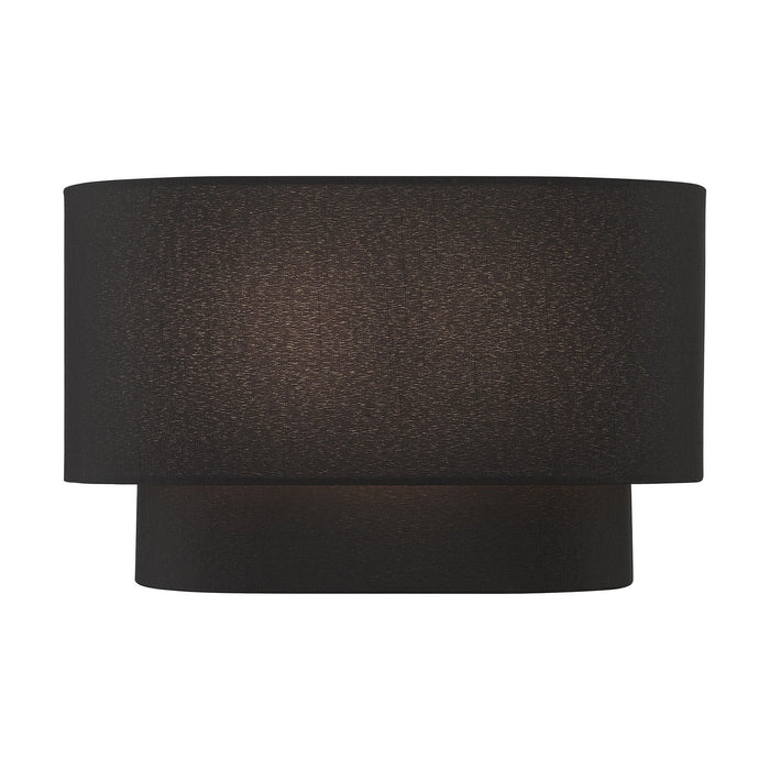 Livex Lighting 50276-04 Two Light Wall Sconce, Black