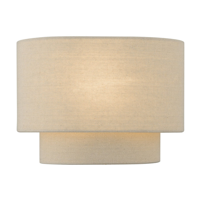 Livex Lighting 58881-48 One Light Wall Sconce, Antique Gold Leaf