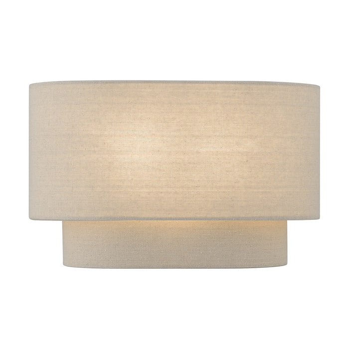 Livex Lighting 58882-48 Two Light Wall Sconce, Antique Gold Leaf