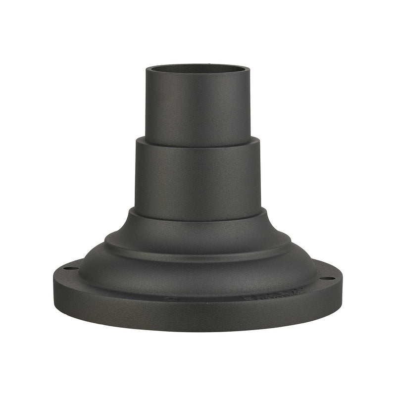 Livex Lighting 78216-14 Pier Mount Adapter, Textured Black