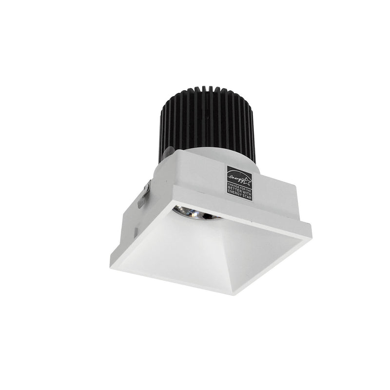 Nora Lighting NIO-4STLNDC35QMPW LED Trimless Downlight, Matte Powder White