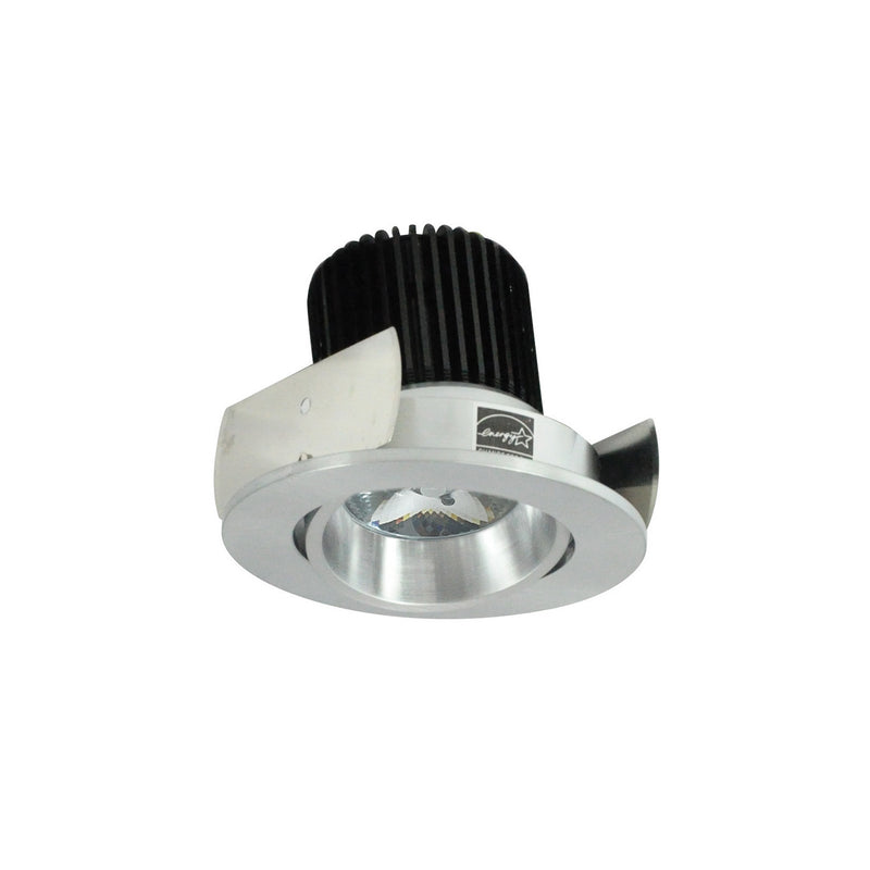 Nora Lighting NIOB-2RC35QNN LED Adjustable Cone Reflector, Natural Metal Reflector / Natural Metal Flange