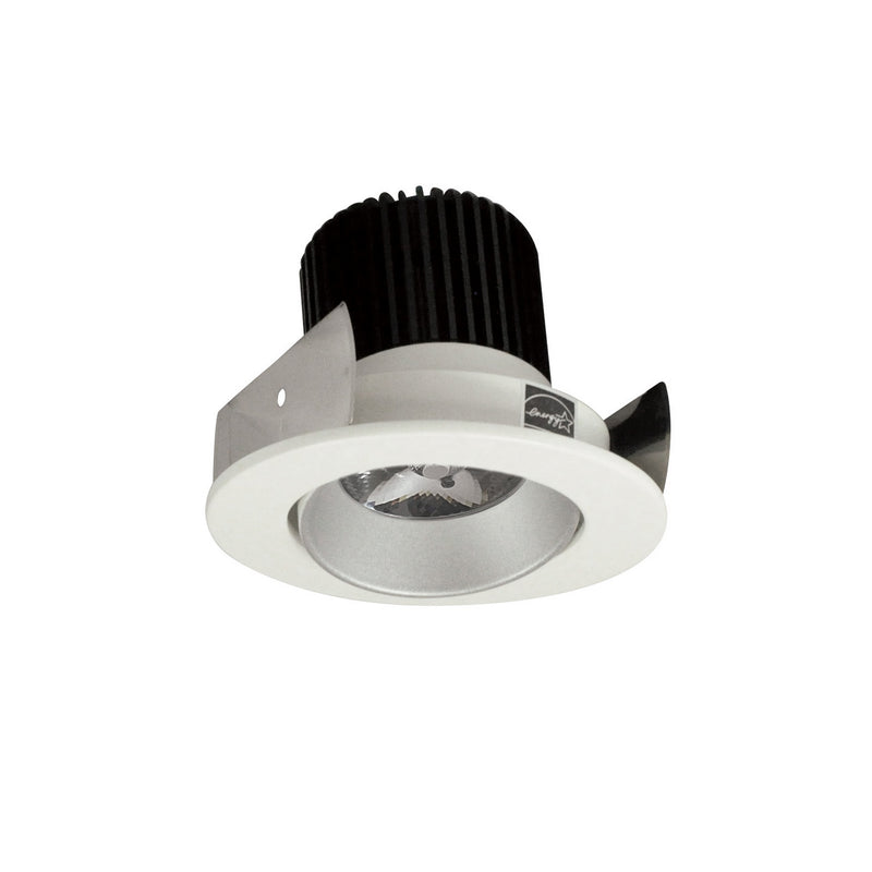 Nora Lighting NIOB-2RC40QHW LED Adjustable Cone Reflector, Haze Reflector / White Flange