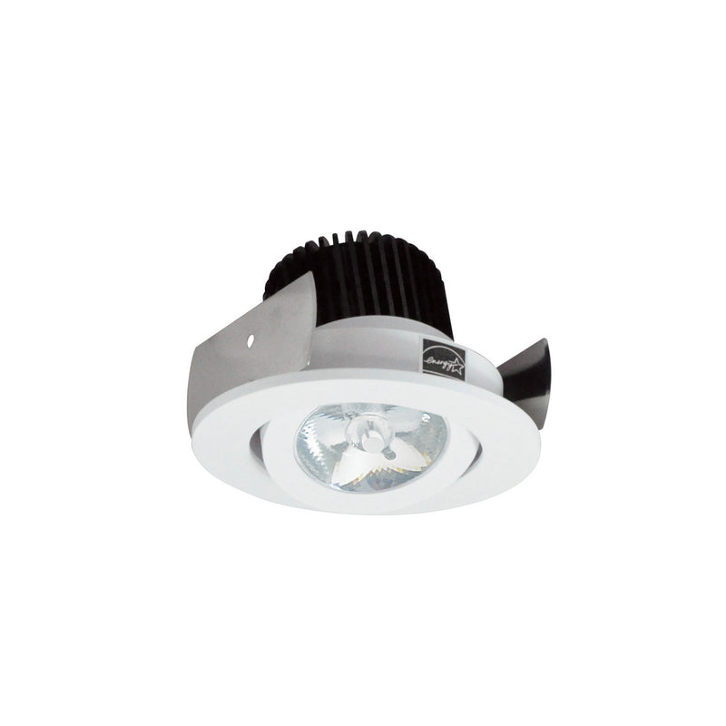 Nora Lighting NIOB-2RG30QMPW LED Adjustable Gimbal, Matte Powder White