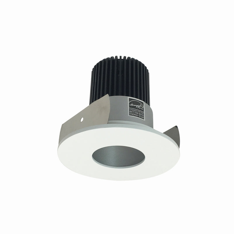 Nora Lighting NIOB-2RPH27QHZMPW LED Pinhole, Haze Pinhole / Matte Powder White Flange