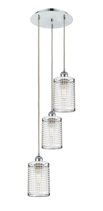 Innovations 113B-3P-PC-M18-PC LED Pendant, Polished Chrome