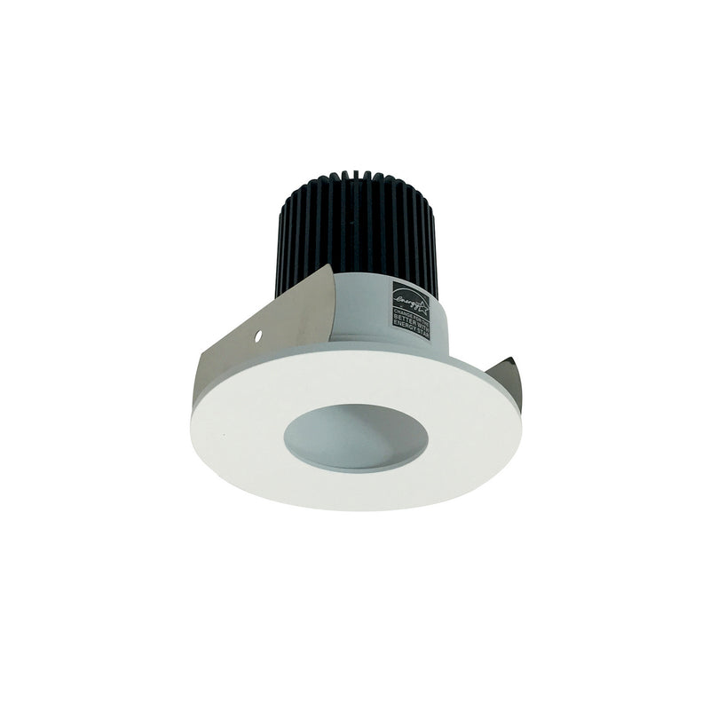 Nora Lighting NIOB-2RPHA40QMPW LED Pinhole, Matte Powder White Pinhole / Matte Powder White Flange