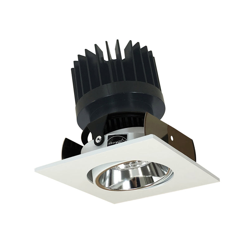 Nora Lighting NIOB-2SC27XCMPW/HL LED Reflector, Specular Clear Reflector / Matte Powder White Flange