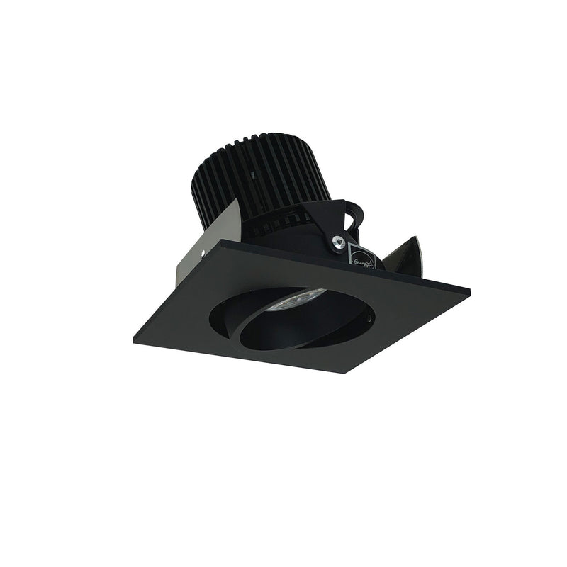 Nora Lighting NIOB-2SC30QBB LED Adjustable Cone Reflector, Black Reflector / Black Flange