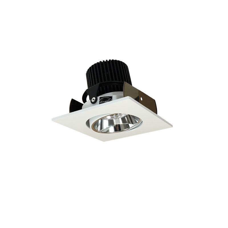 Nora Lighting NIOB-2SCCDXCMPW LED Reflector, Specular Clear Reflector / Matte Powder White Flange