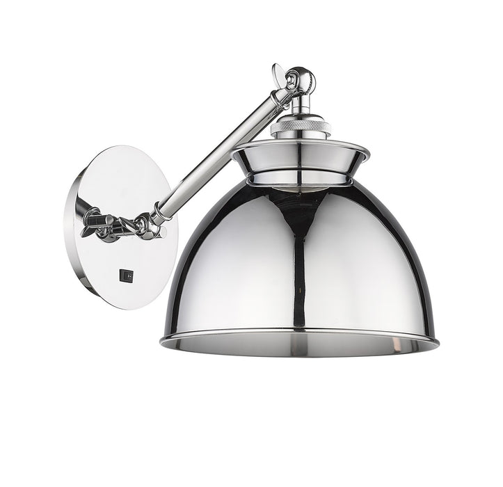 Innovations 317-1W-PC-M14-PC One Light Wall Sconce, Polished Chrome