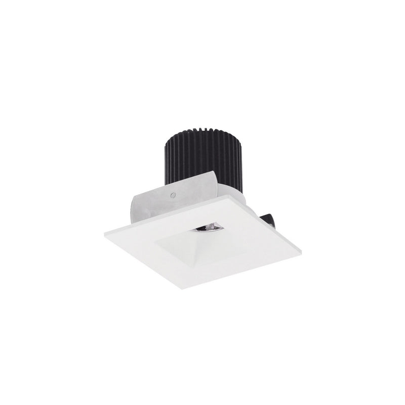 Nora Lighting NIOB-2SNDSQ40QMPW LED Reflector, Matte Powder White Reflector / Matte Powder White Flange