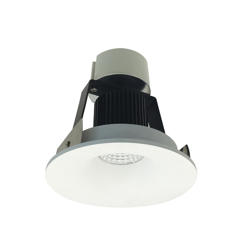 Nora Lighting NIR-4RNB40XMPW/10 LED Bullnose Retrofit, Matte Powder White