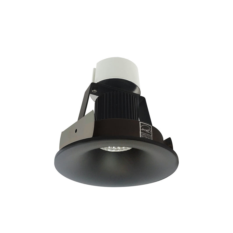 Nora Lighting NIR-4RNBCDXBB 4" Retro Rnd Bullnose Reg Non-, Black